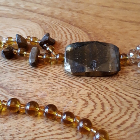 Tiger Eye Stone Necklace - Picture 4 of 5